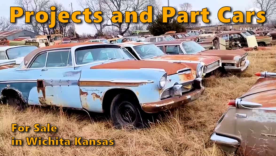 Ford, GM, Mopar, Other Project & Part Cars For Sale near Wichita