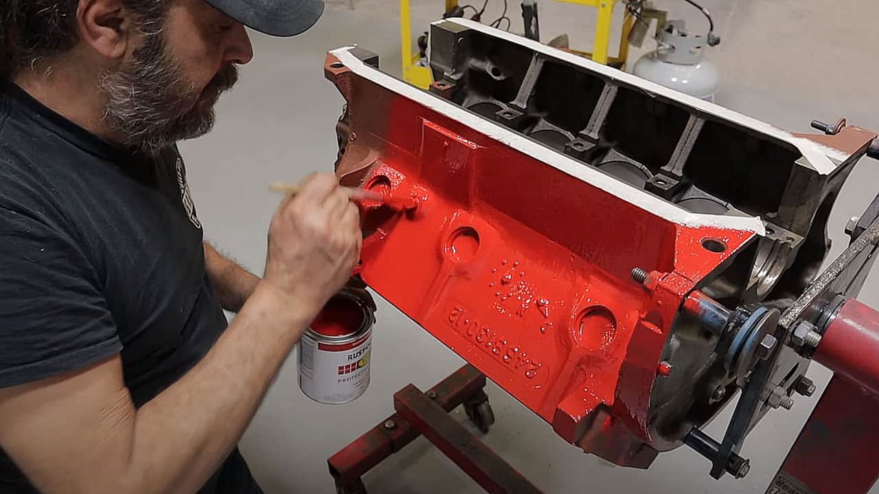 How to Prep an Engine Block for Paint