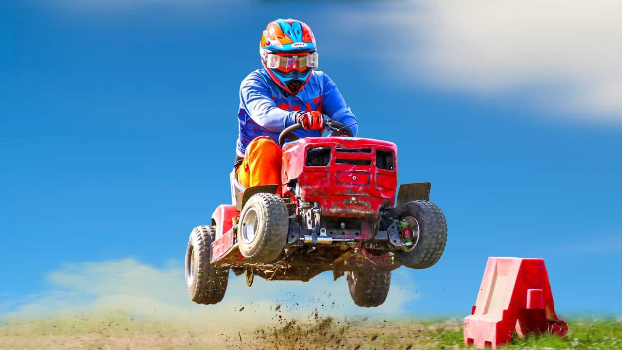 Lawn Mower Racing The Worlds CHEAPEST Motorsport