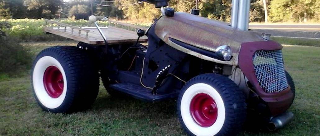 Rat rod garden tractor new arrivals