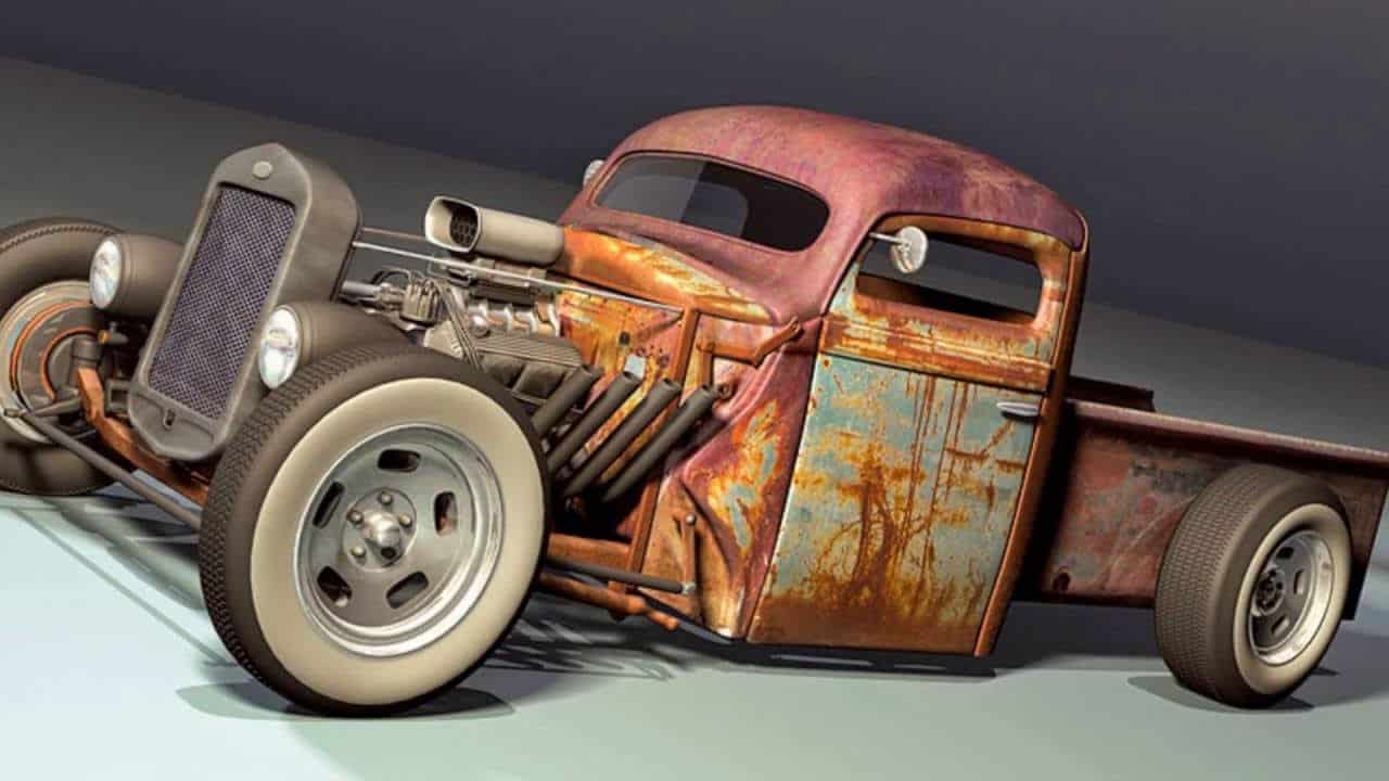 rat rod vw truck