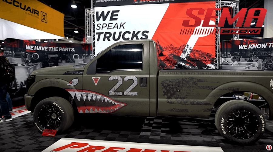 sema show pickup trucks