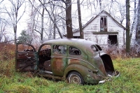 Abandoned Cars and Trucks