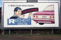 Vintage Car and Truck Billboards