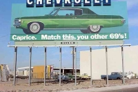 Vintage Car and Truck Billboards