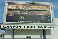 Vintage Car and Truck Billboards