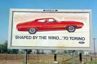 Vintage Car and Truck Billboards
