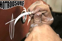 Pinstripes and Paint ~ Photo by Hot Rod Surf