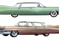 1959_Cadillac_four-window_Sedan_DeVille_and_Series_62_Sedan