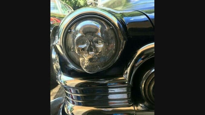 Skull Headlight Covers