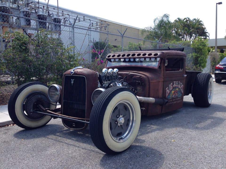 Wes Smith's 1934 Ford Truck, Trailer and After Hours Bike