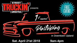 1st Annual Pinstriping Event in Downtown Upland