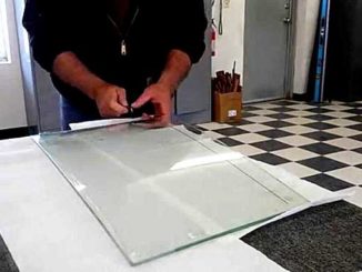How To Cut Laminated Windshield Glass - Top Chop