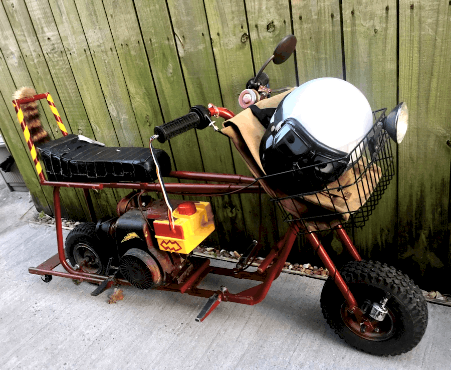 Original Dumb and Dumber Mini Bike For Sale on eBay