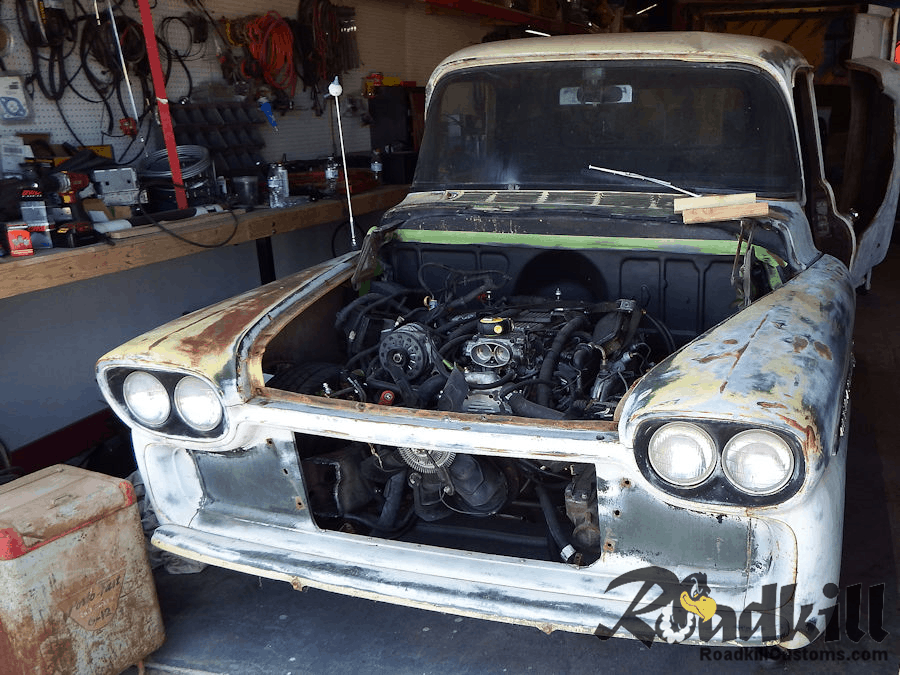 1959 Chevrolet Apache 4WD - B-Body Chassis Swap