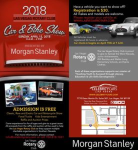 2018 Las Vegas Rotary Club Annual Car Show @ CELEBRITY CARS LAS VEGAS | Las Vegas | NV | United States