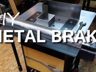 DIY Metal Brake for Sheet Metal
