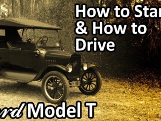 Ford Model T - How to Start & How to Drive