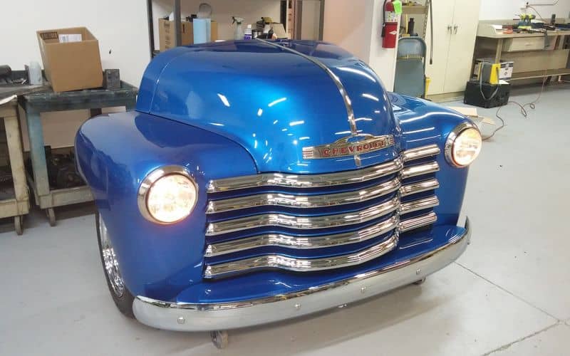 1950 Chevrolet 3100 All-Steel Toolbox in Blue