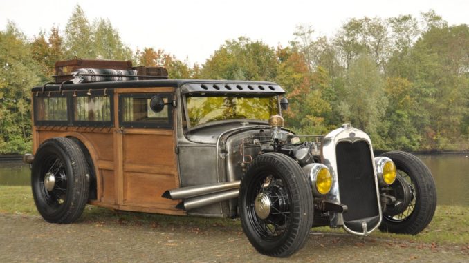 G28T 4-banger Model A Hot Rod Woody - The Coffin Shaker