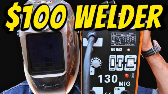 Testing The Cheapest MIG Welder On Amazon