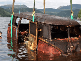 1957 Volkswagen Bus Recovered From Norway Lake