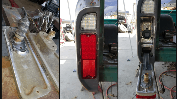 Tail Light Fuel Filler on a '71 Chevy C10