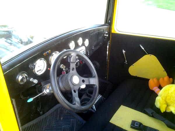 1932 Ford Pick-up Truck Interior 