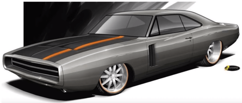 1970 Dodge Charger Restomod Concept Front