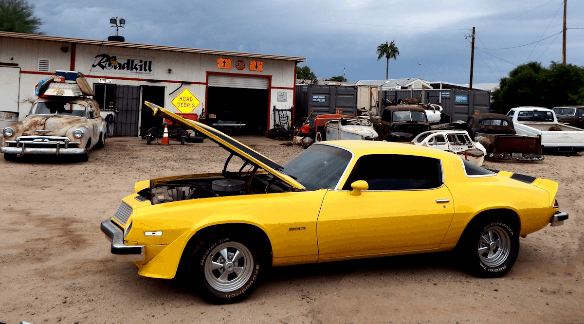 Bumblebee Inspired 1976 Camaro Gets Engine Swap