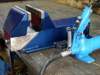 How To Make a Hydraulic Bench Vise