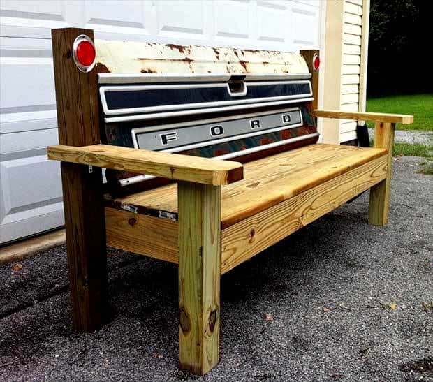 Ford Truck Tailgate Bench