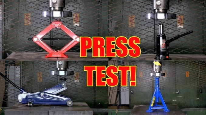 Jack Stand Press Test