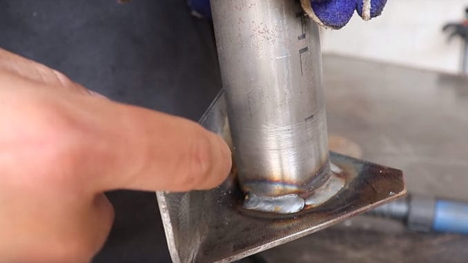 How To MIG Weld In Tight Spaces and Corners