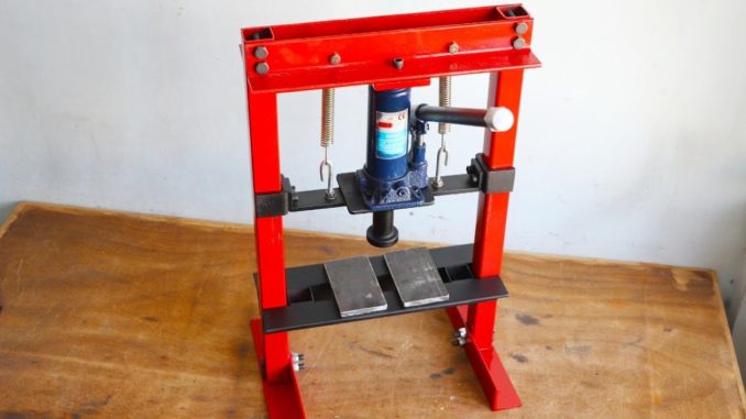 How To Make a Hydraulic Press with No Welding