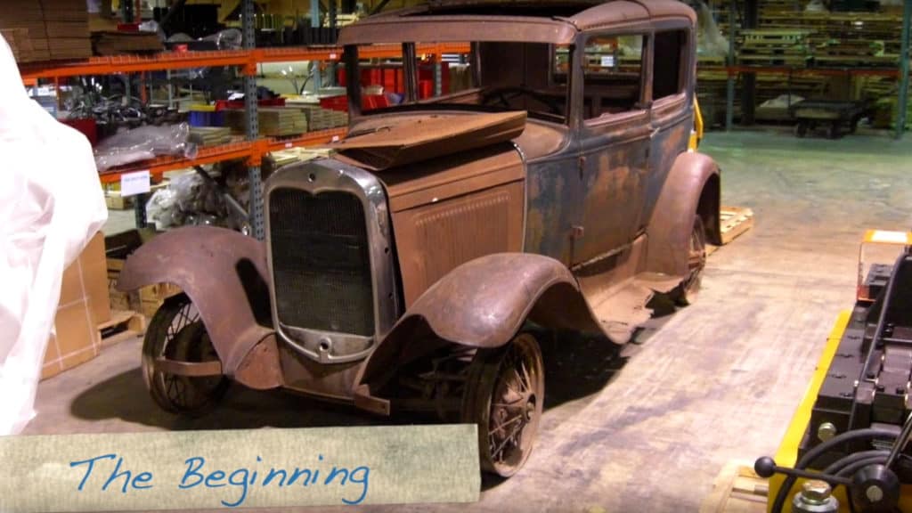 Chris Rusch's 1930 Sedan Hot Rod Build ~ The Beginning