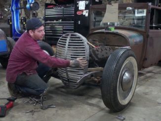 How To Chop a 1938-39 Ford Truck Grill to Fit a Hot Rod Model A