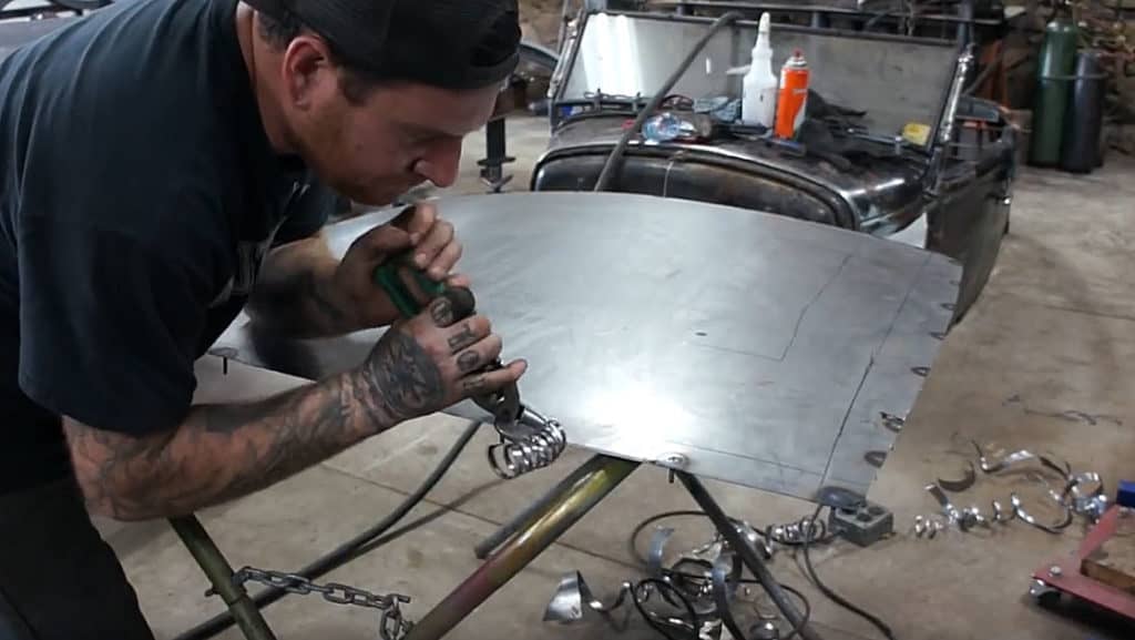 How To Make a Metal Roof Insert for a Ford Model A Coupe
