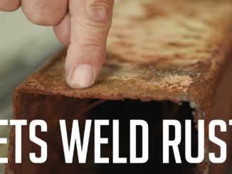 How To Weld Rusty Material