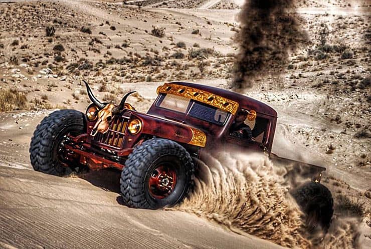 Kenny Hauk’s Wild West '48 Willys ~ Hauk .45 Offroad