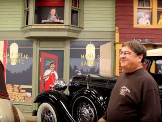 Small Town Custom Built to Display Antique Car Collection