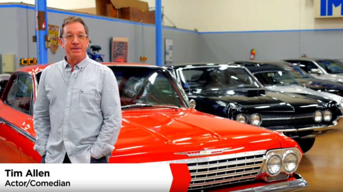 Tim Allen's Car Collection of Authentic American Made Motors
