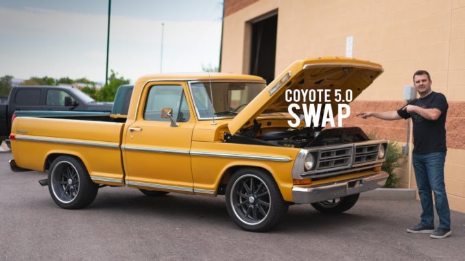 How Fast is a Coyote 5.0 Swapped Ford F100?