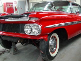 1959 Chevrolet Impala Coupe Collision Repair
