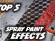 5 Super Easy Spray Paint Tricks and Effects