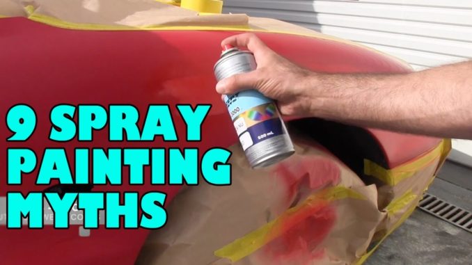 9 Spray Paint Myths and Misconceptions