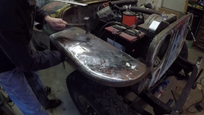 How To Shrink Stretched Sheet Metal with a Propane Torch