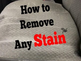 How To Remove Stains From Carpet or Cloth ~ For Car or Home