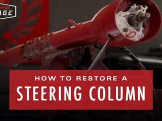 How To Restore A Steering Column