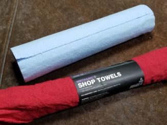 Scott Shop Towels vs. Red Fabric Shop Towels